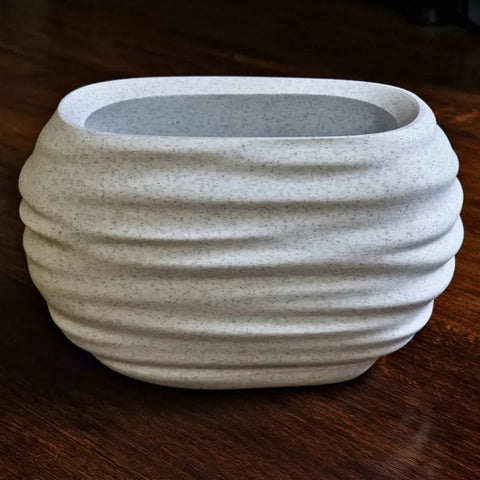 Darrahopens Baby & Kids > Baby & Kids Others > Pen & Pencil Cases 3D Printed Modern Pen Holder and Brush Cup - 
marble color