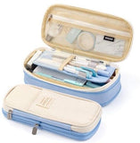 Darrahopens Baby & Kids > Baby & Kids Others > Pen & Pencil Cases Large Pencil Case - School and Office Pencil Case - Unisex - Multi-layered - Simple