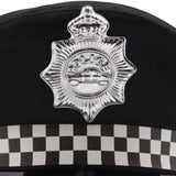 Darrahopens Baby & Kids > Baby & Kids Others Police Officer Hat Cop Costume Party Cosplay Black Cap Badge Halloween Book Week