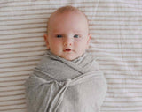 Darrahopens Baby & Kids > Baby & Kids Others Ponchik Babies + Kids - Ribbed Swaddle Jersey Wrap - Koala