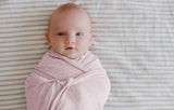 Darrahopens Baby & Kids > Baby & Kids Others Ponchik Babies + Kids - Ribbed Swaddle Jersey Wrap - Love