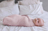 Darrahopens Baby & Kids > Baby & Kids Others Ponchik Babies + Kids - Ribbed Swaddle Jersey Wrap - Love