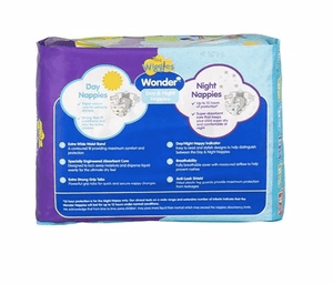 Darrahopens Baby & Kids > Baby & Kids Others Wonder Pk27 the Wiggles Day & Night Nappies Diapers Infant 4 - 8 Kg Size 2