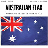 Darrahopens Baby & Kids > Boy's Clothing > Boy's Shirts & T-shirts Extra Large AUSTRALIA FLAG Aussie Australian Day Souvenir National 90cm x 180cm