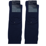 Darrahopens Baby & Kids > Boys Clothing 2x Pairs SCHOOL SOCKS Plain Ribbed Knee High Cotton Rich Girls Boys Unisex Kids -  - 2-8 (10-12 Years Old)