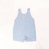Darrahopens Baby & Kids > Boys Clothing Ponchik Babies + Kids - Cotton Dungaree Overalls - Capri Blue - 3-6 months