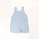 Darrahopens Baby & Kids > Boys Clothing Ponchik Babies + Kids - Cotton Dungaree Overalls - Capri Blue