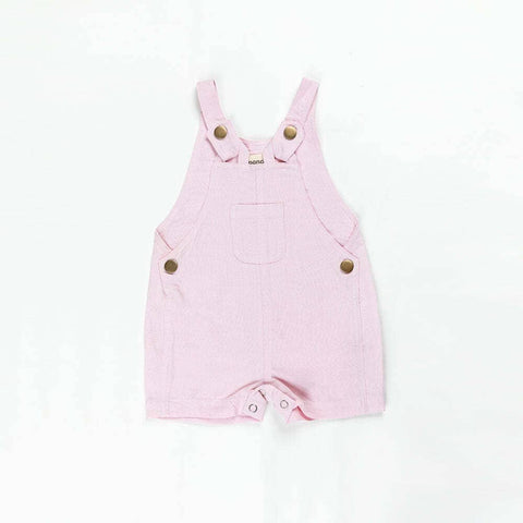 Darrahopens Baby & Kids > Boys Clothing Ponchik Babies + Kids - Cotton Dungaree Overalls - Lemonade