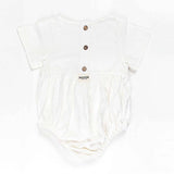 Darrahopens Baby & Kids > Boys Clothing Ponchik Babies + Kids - Linen Romper - Daisy - Size 2 Years Old