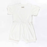 Darrahopens Baby & Kids > Boys Clothing Ponchik Babies + Kids - Ribbed Cotton Romper - Daisy - 12-18 months