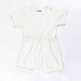 Darrahopens Baby & Kids > Boys Clothing Ponchik Babies + Kids - Ribbed Cotton Romper - Daisy - 12-18 months