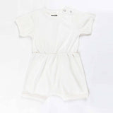 Darrahopens Baby & Kids > Boys Clothing Ponchik Babies + Kids - Ribbed Cotton Romper - Daisy