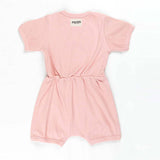 Darrahopens Baby & Kids > Boys Clothing Ponchik Babies + Kids - Ribbed Cotton Romper - Lemonade - 0-3 months