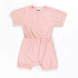Darrahopens Baby & Kids > Boys Clothing Ponchik Babies + Kids - Ribbed Cotton Romper - Lemonade