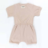 Darrahopens Baby & Kids > Boys Clothing Ponchik Babies + Kids - Ribbed Cotton Romper - Sugar Cookie