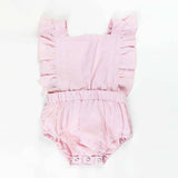 Darrahopens Baby & Kids > Boys Clothing Ponchik Babies + Kids Ruffle Back Romper - Lemonade