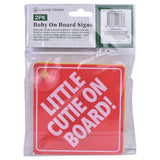 Darrahopens Baby & Kids > Gates & Playpens > Safety Gates & Safety Accessories 2 Pcs Baby On Board Car Safety Sign 13x13cm