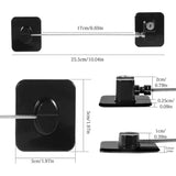 Darrahopens Baby & Kids > Gates & Playpens > Safety Gates & Safety Accessories 3 Pack Child Safety Window Lock, Adhesive Refrigerator Door Lock Opening Limit Cable Child Safety Window Block With 3