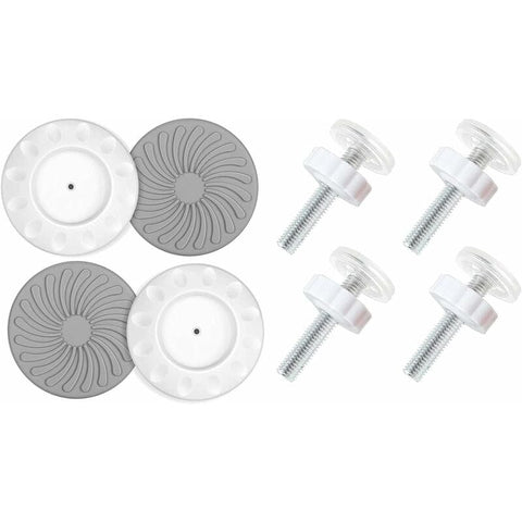Darrahopens Baby & Kids > Gates & Playpens > Safety Gates & Safety Accessories 8 pcs Pressure Mounted Baby Proofing Wall Guards, Threaded Spindle ROds, Baby Safety Buffers For Stairs Doors, For