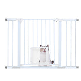 Darrahopens Baby & Kids > Gates & Playpens > Safety Gates & Safety Accessories Alston 76cm Tall Baby Pet Security Gate Safety Adjustable Width with Cat Door for House Doorways Stairs Guard Extension Part Width 12cm/24cm Wall Mount