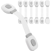 Darrahopens Baby & Kids > Gates & Playpens > Safety Gates & Safety Accessories Baby Safety Door Lock 6 Pieces, Drawer Lock Cupboard Latches And Fridge Safety Cupboard Child Protection Baby Home