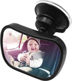 Darrahopens Baby & Kids > Gates & Playpens > Safety Gates & Safety Accessories Car rearview mirror - 1 mirror with 2 brackets - Backseat baby car rearview mirror - Child rearview mirror - Child safety mirror - Adjustable car rearview mirror - 360° rotatable