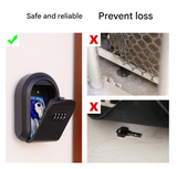 Darrahopens Baby & Kids > Gates & Playpens > Safety Gates & Safety Accessories Green 3PCS Wall Mount Plastic Combination Key Lock Box - Secure Key Safe Storage Box