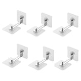 Darrahopens Baby & Kids > Gates & Playpens > Safety Gates & Safety Accessories pcs Furniture Wall Anchors without drilling the wall Install anti-tip furniture with kit proofing Attach the shelf to the wall to prevent furniture from falling
