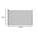 Darrahopens Baby & Kids > Gates & Playpens > Safety Gates & Safety Accessories Retractable Baby Safety Fence Pet Stair Gate Barrier for Kids Dog Cat 3M