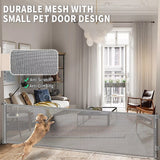 Darrahopens Baby & Kids > Gates & Playpens > Safety Gates & Safety Accessories Retractable Baby Safety Fence Pet Stair Gate Barrier for Kids Dog Cat 3M