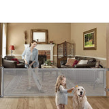 Darrahopens Baby & Kids > Gates & Playpens > Safety Gates & Safety Accessories Retractable Baby Safety Fence Pet Stair Gate Barrier for Kids Dog Cat 3M