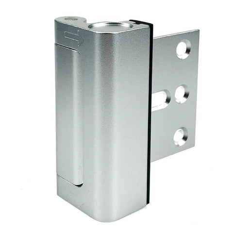 Darrahopens Baby & Kids > Gates & Playpens > Safety Gates & Safety Accessories Silver Heavy-Duty Hotel Style Security Door Lock - Childproof Door Reinforcement Latch for Home Safety