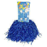 Darrahopens Baby & Kids > Girl's Clothing > Girl's Shirts & T-shirts 4 Sets/8pcs Metallic Team Girls' Cheerleading Dance Party Dress Pom Poms Pompoms - Red