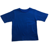 Darrahopens Baby & Kids > Girl's Clothing > Girl's Shirts & T-shirts KIDS PLAIN T SHIRT Childrens Child 100% COTTON Boys Girls Basic Blank Tee Top - Bright Blue - 5