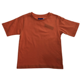 Darrahopens Baby & Kids > Girl's Clothing > Girl's Shirts & T-shirts KIDS PLAIN T SHIRT Childrens Child 100% COTTON Boys Girls Basic Blank Tee Top - Orange - 3