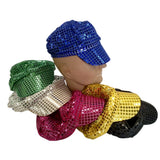 Darrahopens Baby & Kids > Girl's Clothing > Girl's Shirts & T-shirts Party Caps with sequins assorted colours - Black