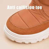 Darrahopens Baby & Kids > Girl's Clothing > Girl's Shoes Toddler Boy Girl Anti Slip Warm Winter Boots Brown AU8 Size for Outdoor Walking Snow Sport Trekking In Australia - Darrahopens