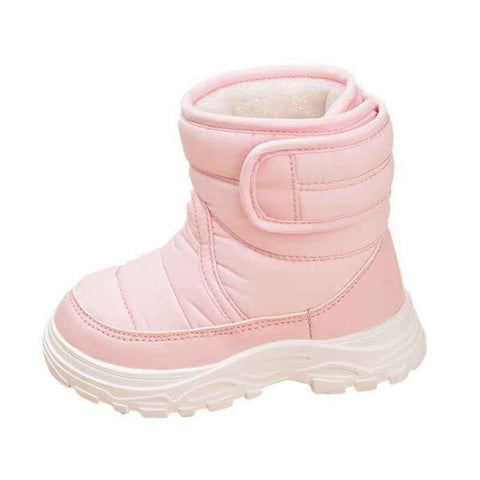 Darrahopens Baby & Kids > Girl's Clothing > Girl's Shoes Toddler Boy Girl Anti Slip Warm Winter Boots Brown AU8 Size for Outdoor Walking Snow Sport Trekking In Australia - Darrahopens