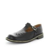 Darrahopens Baby & Kids > Girl's Clothing > Girl's Shoes WILDE SCHOOL Girl's JENNY-Snr School Black/Smooth Shoe 8US
