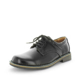Darrahopens Baby & Kids > Girl's Clothing > Girl's Shoes WILDE SCHOOL Girl's JEZRA-Snr School Black Off Shine Shoe 6US