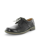 Darrahopens Baby & Kids > Girl's Clothing > Girl's Shoes WILDE SCHOOL Girl's JEZRA-Snr School Black Off Shine Shoe 7US