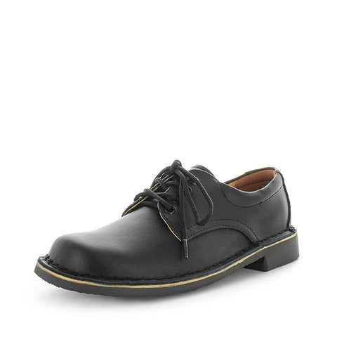 Darrahopens Baby & Kids > Girl's Clothing > Girl's Shoes WILDE SCHOOL Girl's JEZRA-Snr School Black/Smooth Shoe 11US