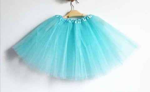 Darrahopens Baby & Kids > Girls Clothing New Kids Tutu Skirt Baby Princess Dressup Party Girls Costume Ballet Dance Wear, Aqua, Kids