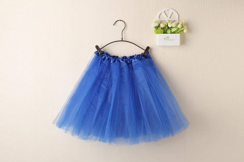 Darrahopens Baby & Kids > Girls Clothing New Kids Tutu Skirt Baby Princess Dressup Party Girls Costume Ballet Dance Wear, Royal Blue, Kids