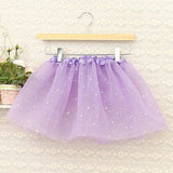 Darrahopens Baby & Kids > Girls Clothing Sequin Tulle Tutu Skirt Ballet Kids Princess Dressup Party Baby Girls Dance Wear, Light Purple, Kids