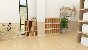 Darrahopens Baby & Kids > Kid's Furniture Jooyes 21 Cubbies Bag Locker Storage Cabinet