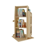 Darrahopens Baby & Kids > Kid's Furniture Jooyes Kids Wooden Revolving Bookcase Bookstand - H100cm