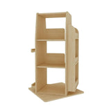 Darrahopens Baby & Kids > Kid's Furniture Jooyes Kids Wooden Revolving Bookcase Bookstand - H100cm