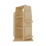 Darrahopens Baby & Kids > Kid's Furniture Jooyes Kids Wooden Revolving Bookcase Bookstand - H100cm