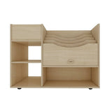 Darrahopens Baby & Kids > Kid's Furniture Jooyes Wooden Art Craft Material Storage Cabinet Trolley